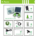 New Lighting CE bright home solar light with 1/2/3 LED bulbs & USB charger home solar light